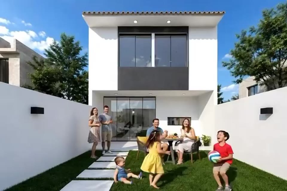 Tu propio jardín con espacios para disfrutar al aire libre